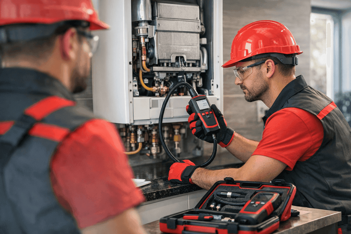 Gas Safety Checks service by South Hills Plumber