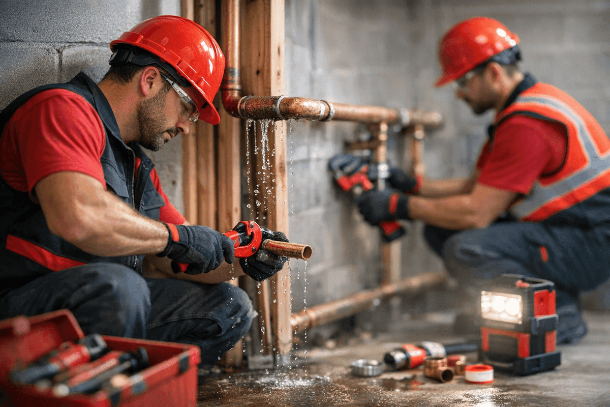 Pipe Repair service by South Hills Plumber